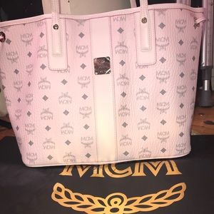 PINK MCM BAG (Authentic)